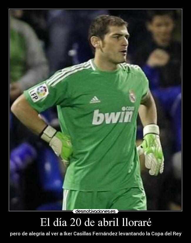 El día 20 de abril lloraré - 