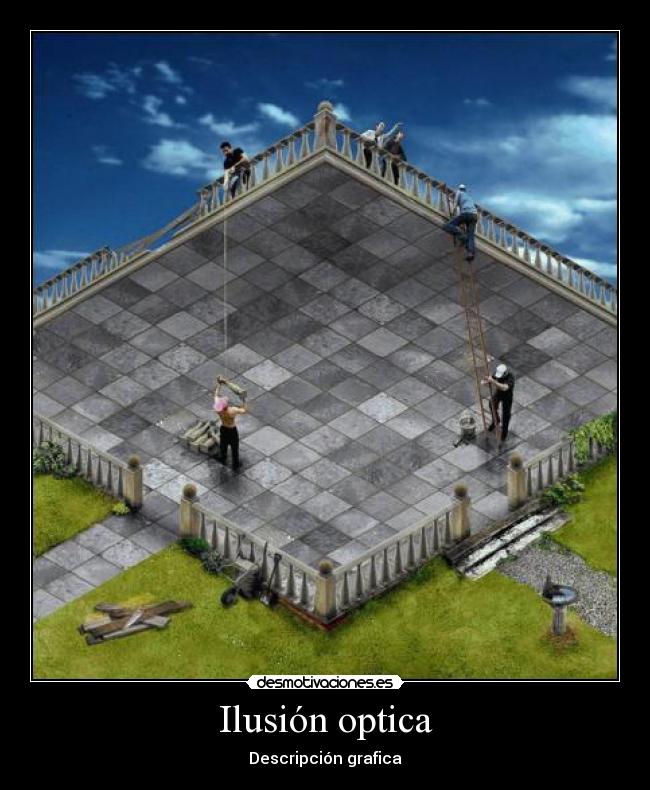Ilusión optica - Descripción grafica
