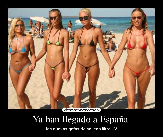 Ya han llegado a España -