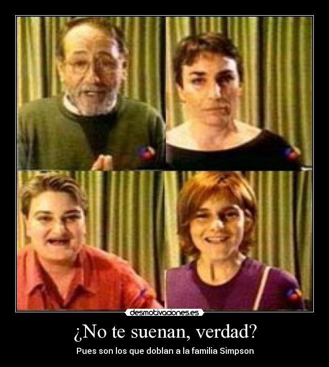 ¿No te suenan, verdad? - 