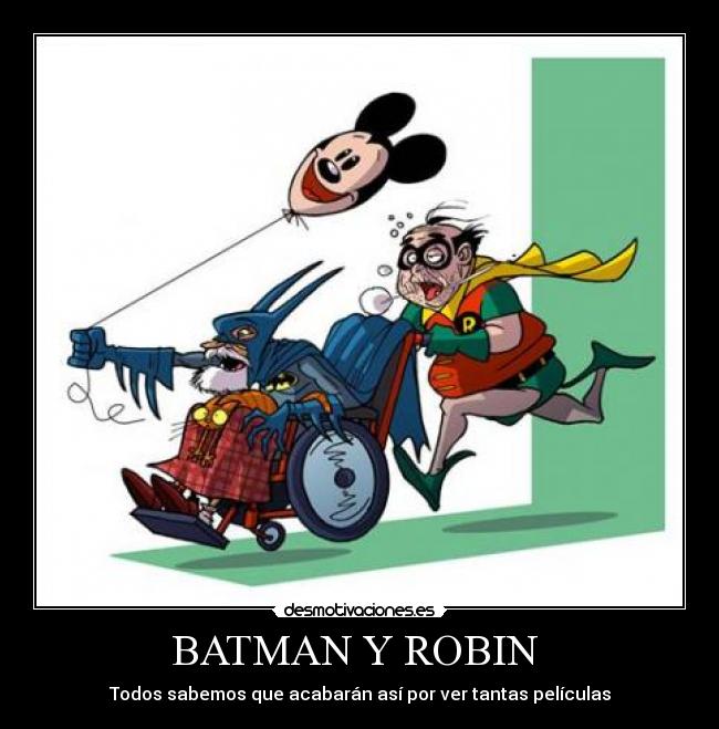 BATMAN Y ROBIN  - 