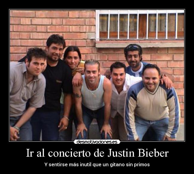 Ir al concierto de Justin Bieber -