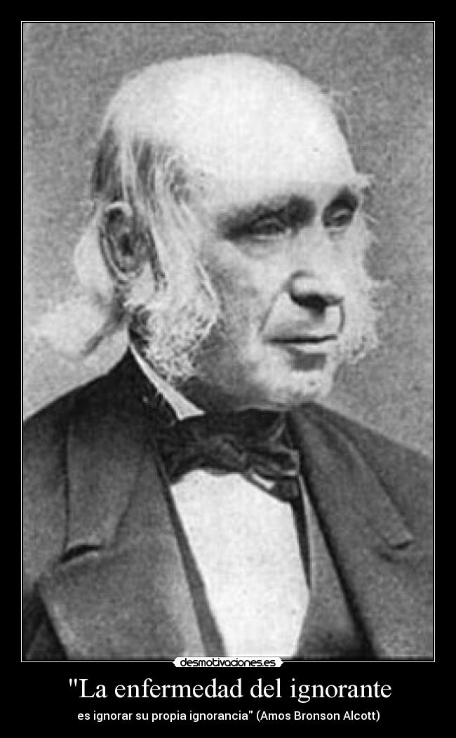 La enfermedad del ignorante -