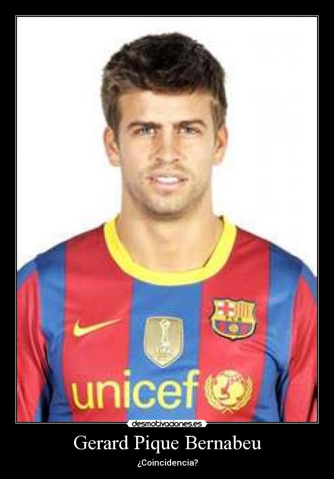 Gerard Pique Bernabeu -