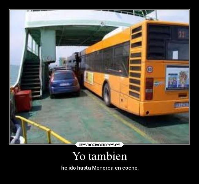 Yo tambien -