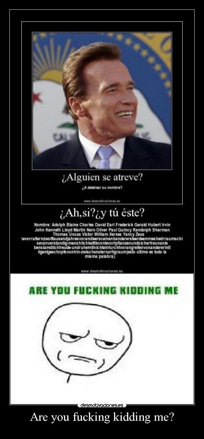 Are you fucking kidding me? - 