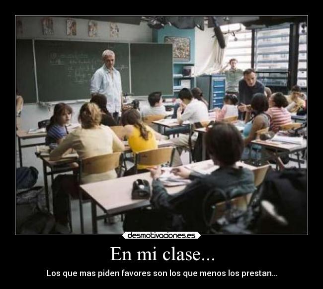 En mi clase... - 