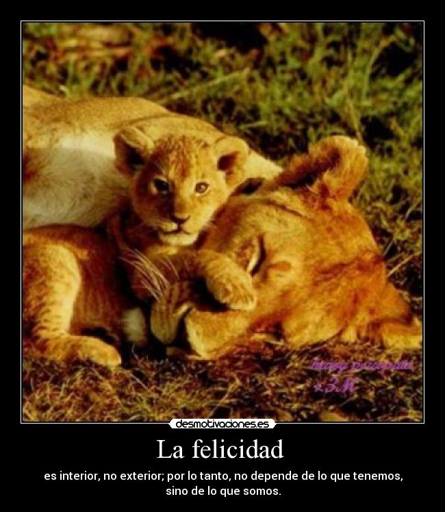 La felicidad -