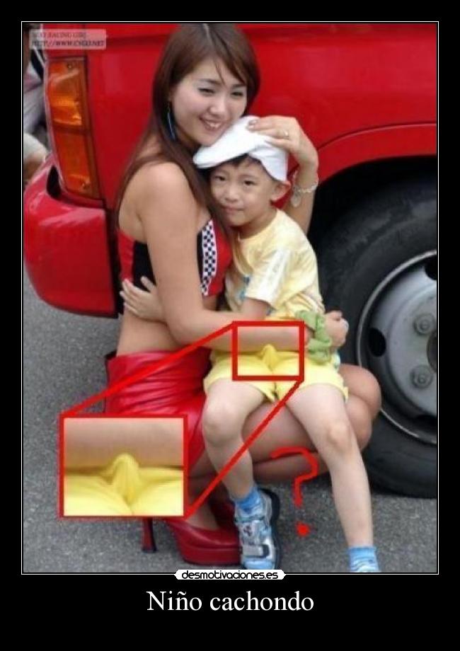 Niño cachondo -