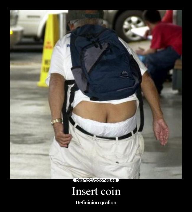 Insert coin - Definición gráfica