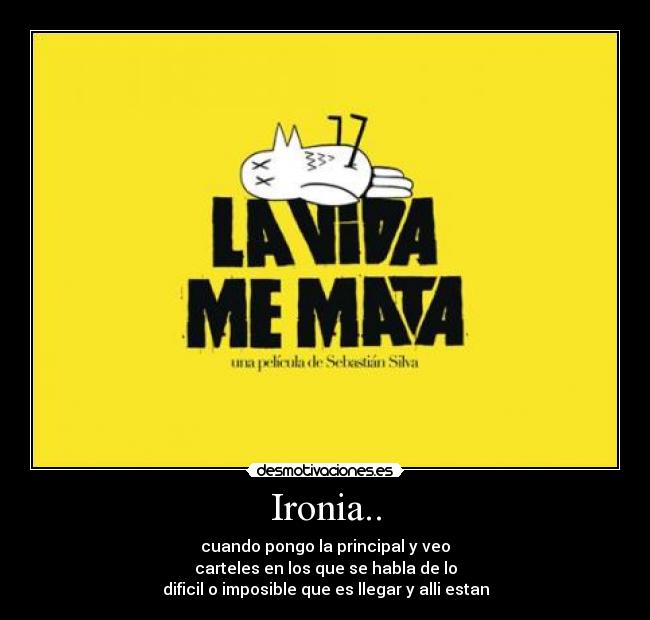 Ironia.. -