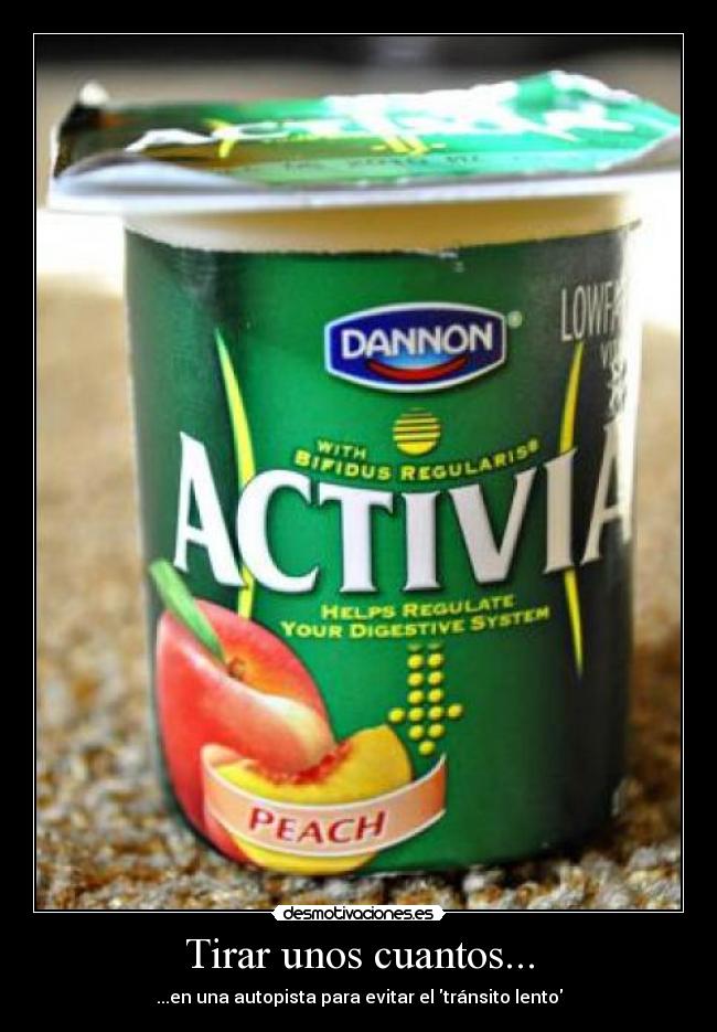 Tirar unos cuantos... - ...en una autopista para evitar el tránsito lento