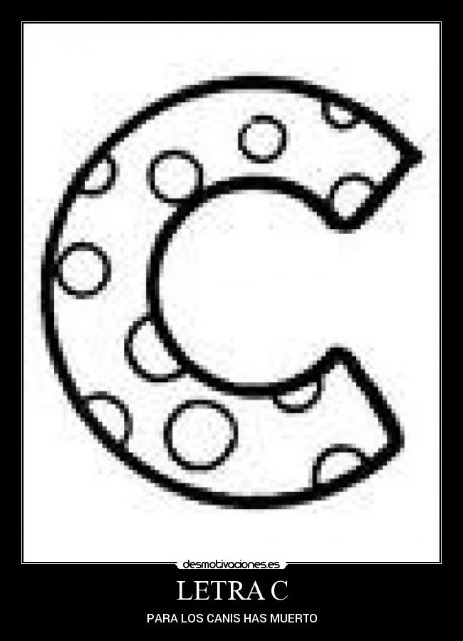 LETRA C -
