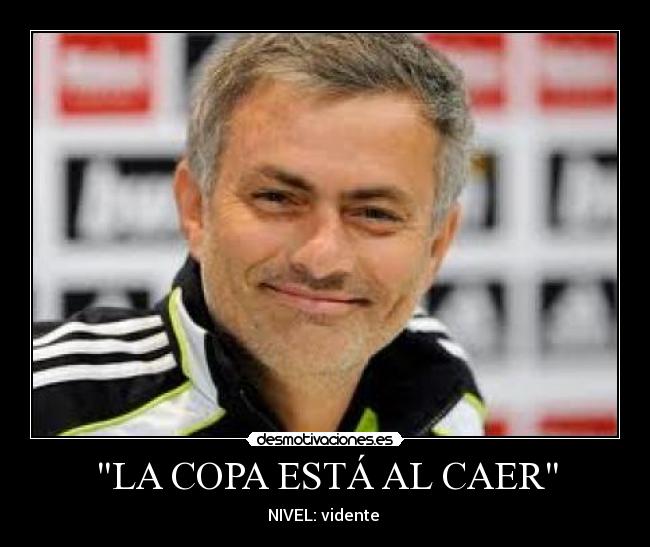 LA COPA ESTÁ AL CAER -