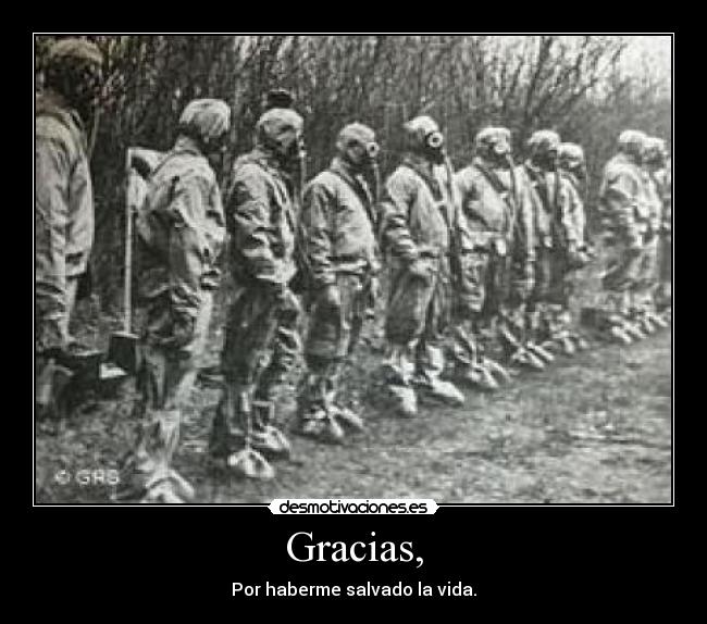 Gracias, -