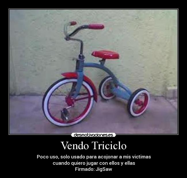 Vendo Triciclo - 