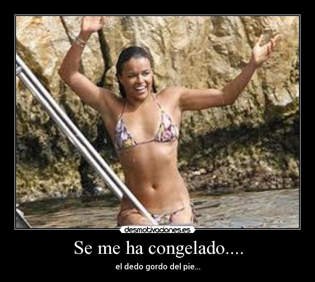 Se me ha congelado.... -