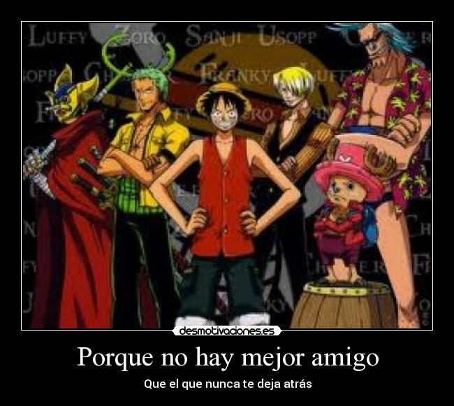 Porque no hay mejor amigo -