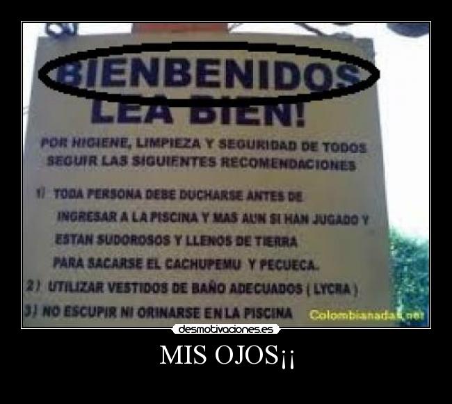 MIS OJOS¡¡ -