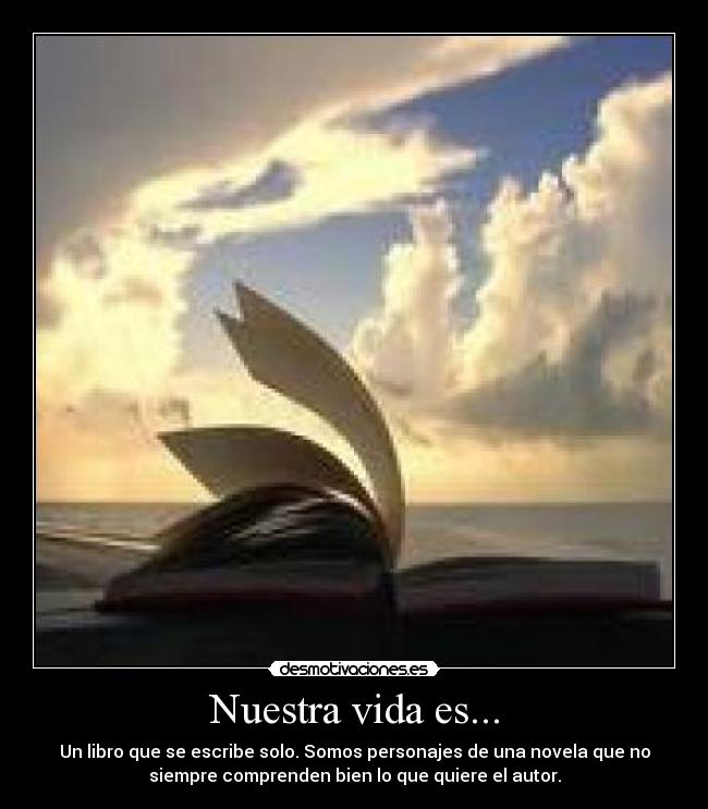 carteles vida libro desmotivaciones