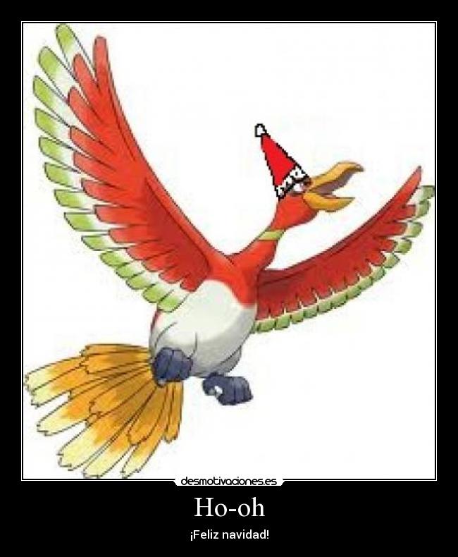 Ho-oh - ¡Feliz navidad!