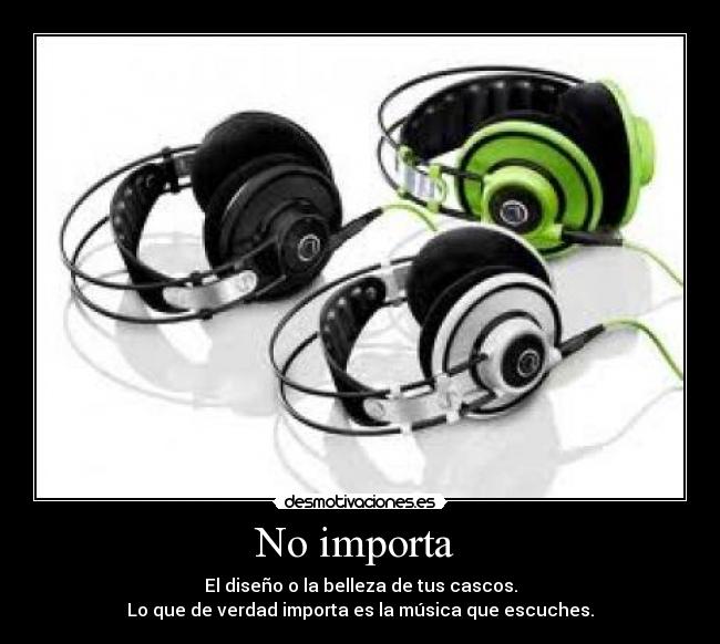 No importa  - 