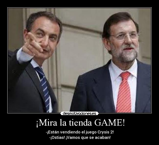 ¡Mira la tienda GAME! -