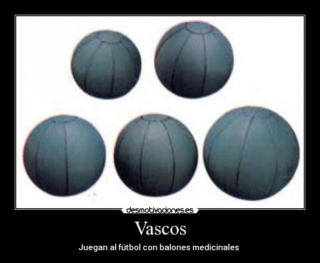 Vascos - Juegan al fútbol con balones medicinales