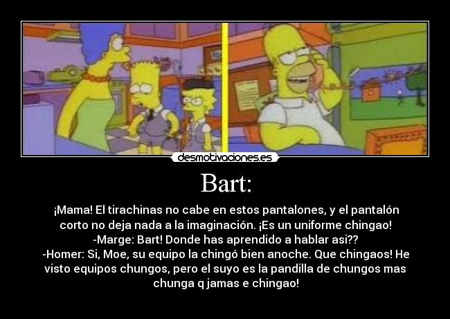 Bart: -