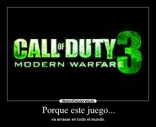 Porque este juego... -