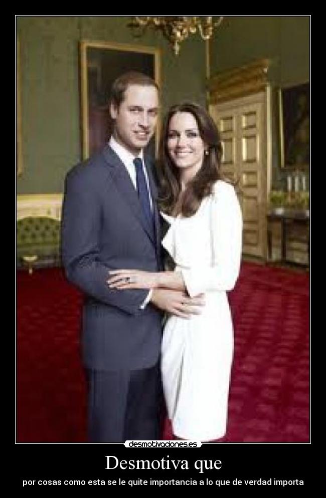 Desmotiva que - por cosas como esta se le quite importancia a lo que de verdad importa