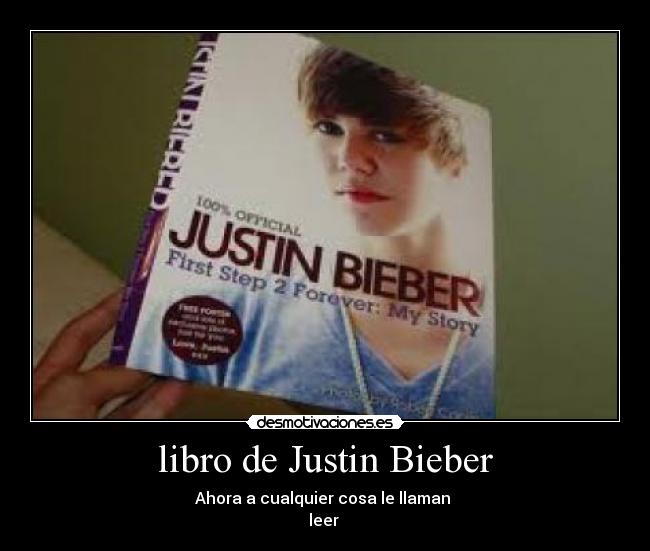 libro de Justin Bieber - 