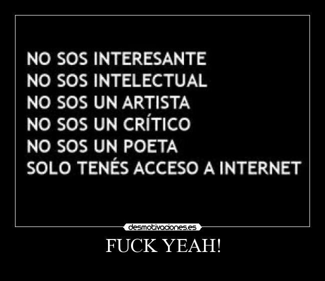 FUCK YEAH! -