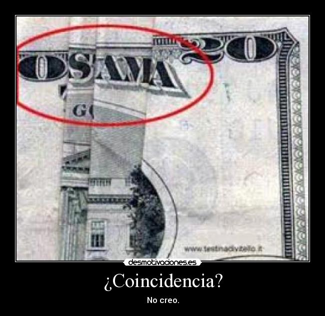 ¿Coincidencia? - No creo.