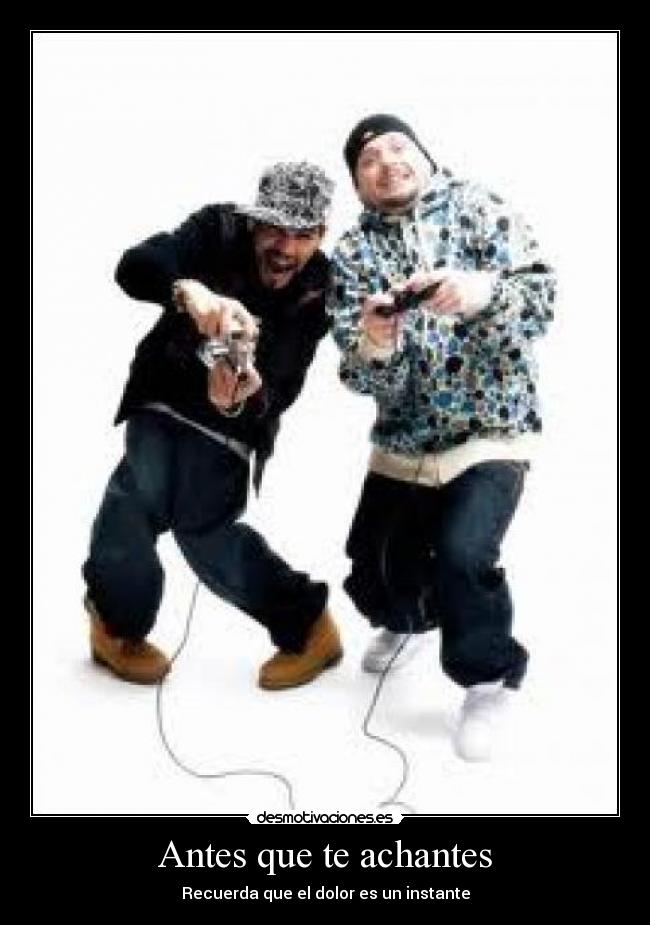 Antes que te achantes - Recuerda que el dolor es un instante
