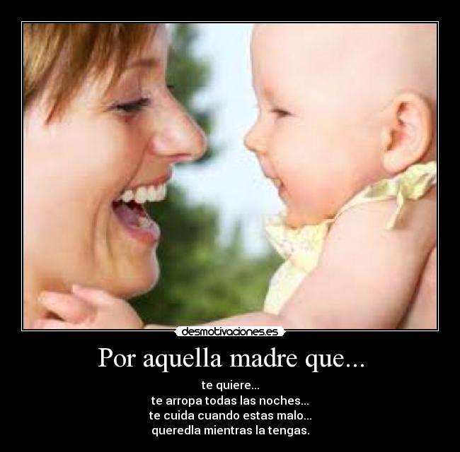 Por aquella madre que... - 