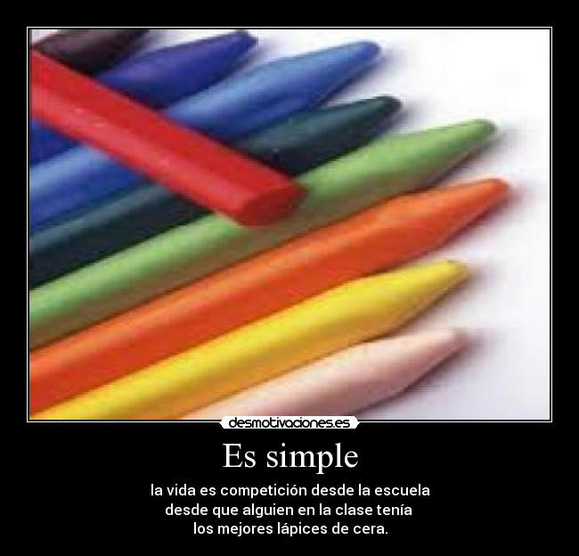 Es simple - 