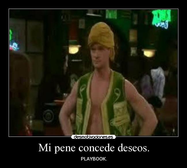 Mi pene concede deseos. - 