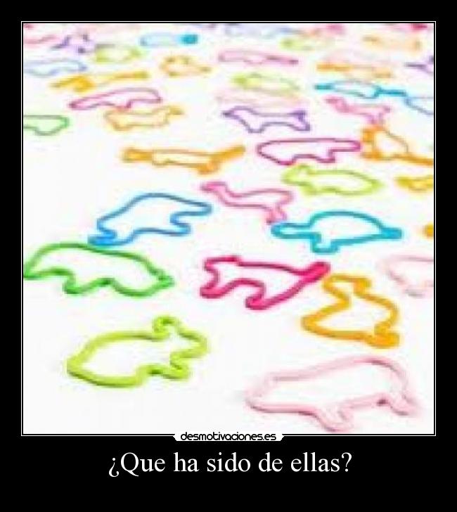 ¿Que ha sido de ellas? - 