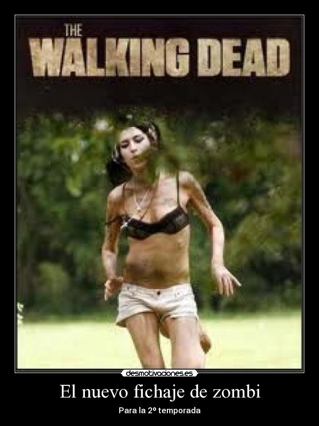 El nuevo fichaje de zombi -
