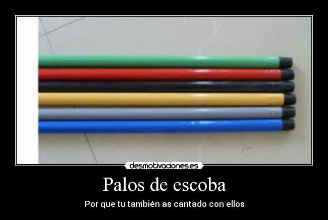 Palos de escoba - 