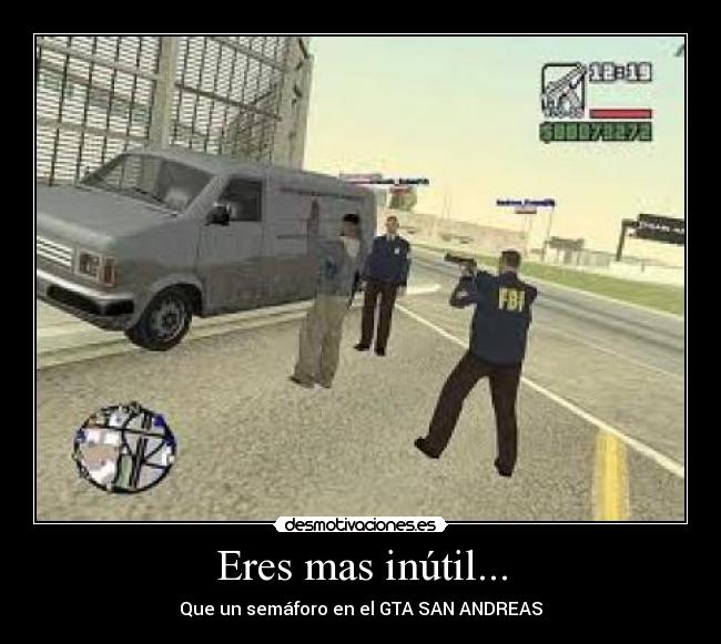 carteles gta desmotivaciones