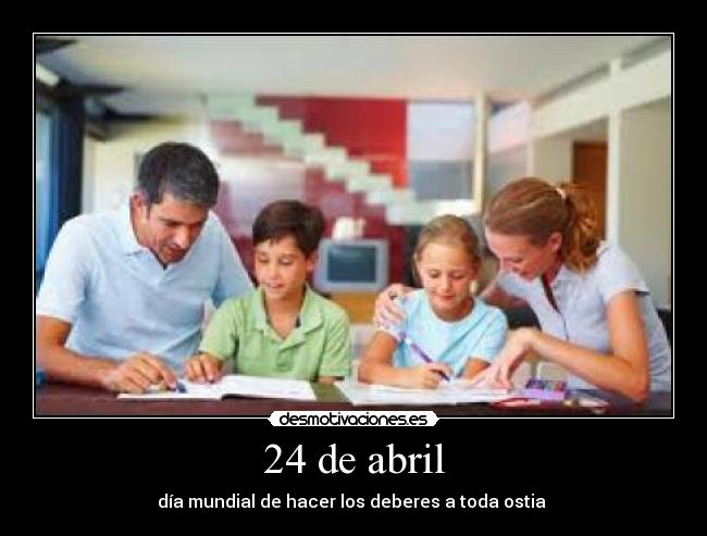 24 de abril - 