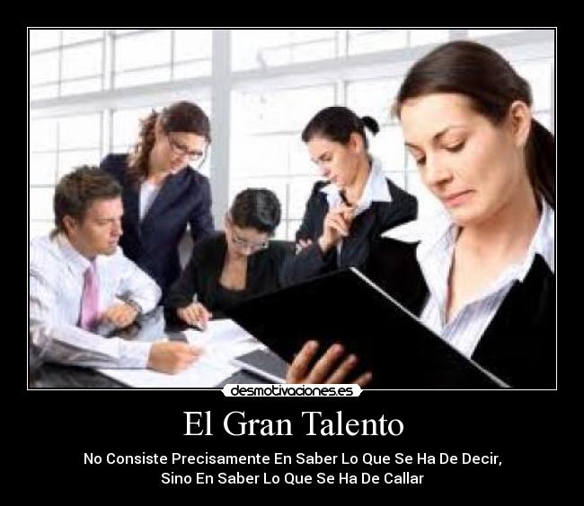 carteles talento desmotivaciones