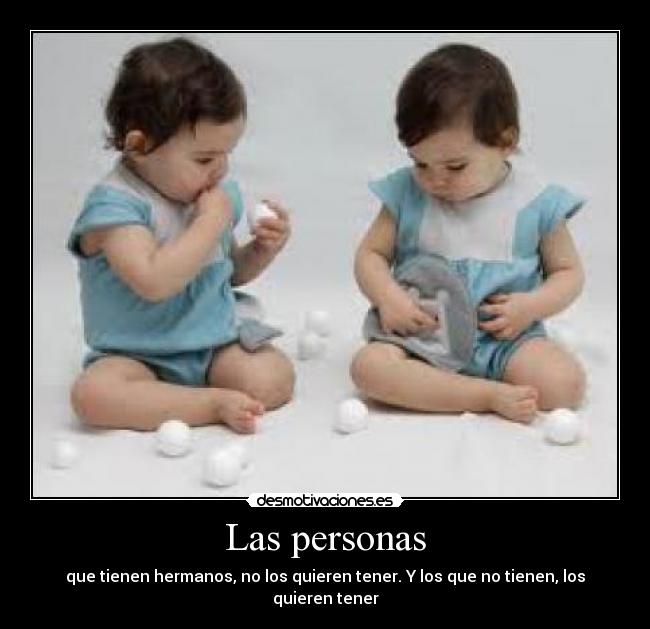 Las personas -