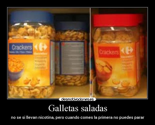 Galletas saladas -