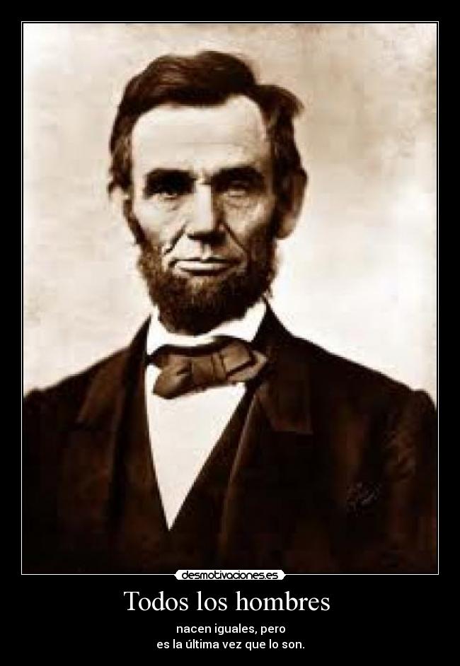 carteles abrahm lincoln desmotivaciones