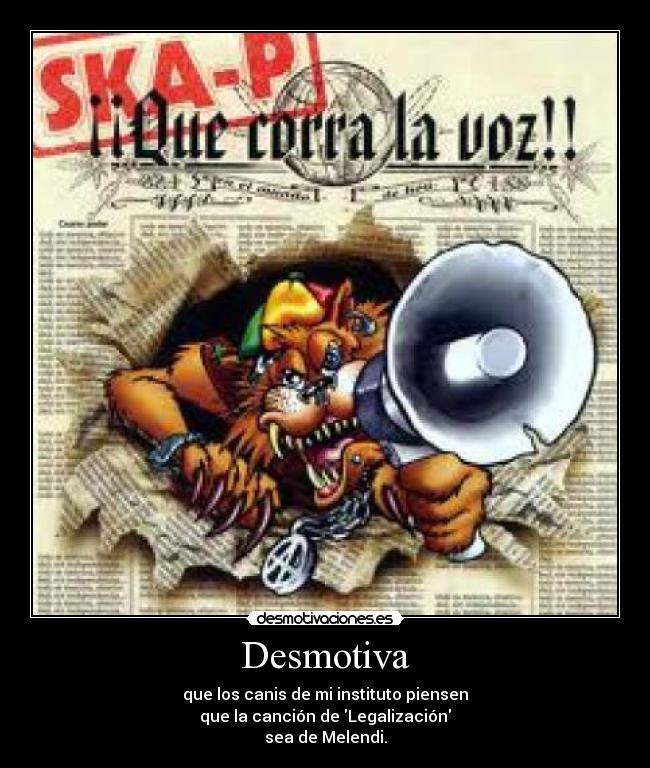 carteles ska desmotivaciones