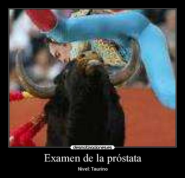 Examen de la próstata - 
