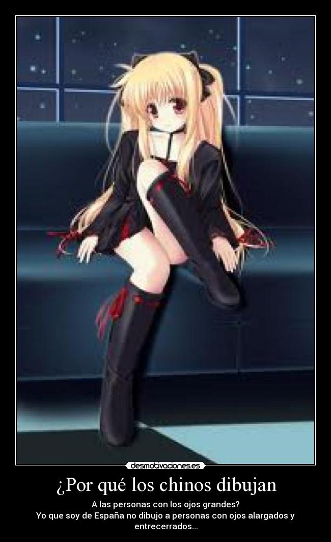 ¿Por qué los chinos dibujan -